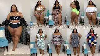 Swimsuits & Beach Vibes | Plus Size Try-On Haul | SheIn ft. Beauty Forever