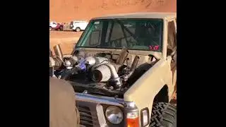 V8 Turbocharged LS Swap Nissan Patrol.