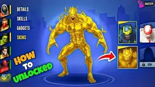How To Unlocked Golden Venom Skin InSpider Fighter 3 😱