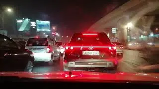 Christmas drive through Kolkata