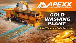 Gold Mining Washing Plant 100 Tons Per hour Solid