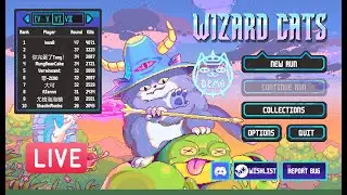 KUCING TAPI BISA FIREBALL? 🔥 (Game: Wizard Cats ) [MEDIASHARE ON]