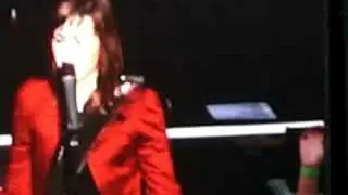 DEMI LOVATO crying- forget, burning up tour, part 1
