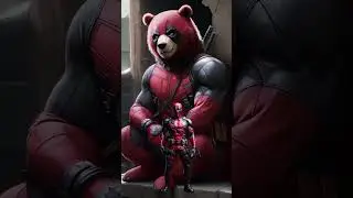 SUPERHEROES but Bear Superheroes #shorts