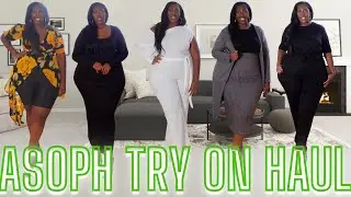 ASOPH PLUS SIZE TRY ON HAUL| SUMMER/FALL BASICS| WORK CLOTHES| 2X| PRETTYNICI
