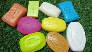 Satisfying colour mixing ASMR soap opening /Rainbow color soap / Vivel, Dettol, Margo Soap unboxing 