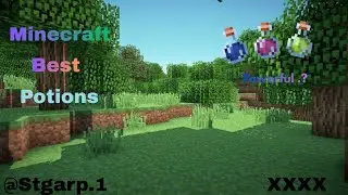 Minecraft three Powerful Potions (Mowgli ghutti)