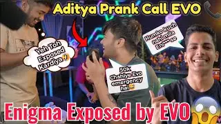 Scout & Aditya PRANK with EVO Gone Wrong😳😝