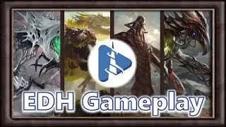 EDH Gameplay - Episode 98: Yarok VS Zacama VS The Locust God VS Brudiclad
