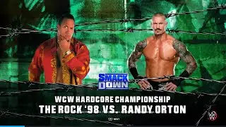 THE ROCK    VS RANDY ORTON #randyorton