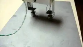 First Biped  Electrical Walking Toy robot built from 1891 patent
