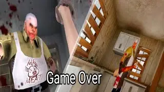 All Game Over Scene In Mr. Meat 1.4.1 Version
