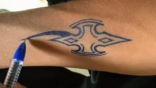 How To Make Beautiful Tribal Tattoo | Tribal Tattoo| Tattoo Ideas