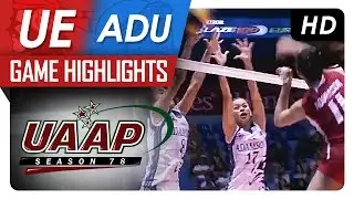 UAAP 78 WV: AdU vs UE Game Highlights - April 13, 2016