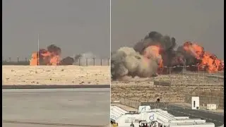 Indian Tejas Fighter Jet Crash at Dubai Airshow | HAL Tejas Crash News