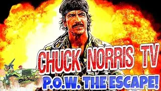 CHUCK NORRIS TV: P.O.W. the Escape Behind Enemy Lines Attack Force Nam (1986) [Invasion U.S.A. 1985]