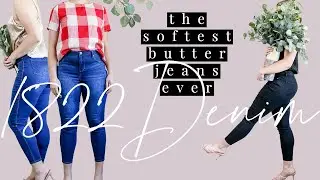 UNBOXING THE SOFTEST JEANS | JEANS TRY ON & UNBOXING | 1822 DENIM BEST- SELLER BUTTER JEANS | AD