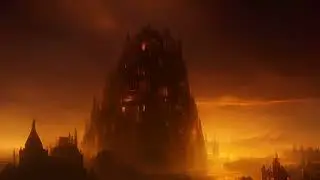 Dusk on Anvil Harbor - But every lyric is an AI generated image