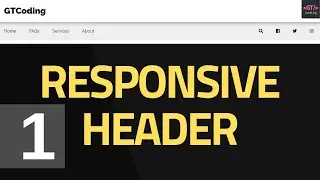Responsive Animated Header Design - Part I (The Markup)