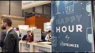 Hotelmize X Juniper Travel Technology Happy Hour at FITUR Madrid.