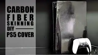 [DIY] How to Do Carbon Fiber Skinning on Playstation 5 Cover