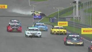VRC DTM Red Bull Ring Race 2 Massive Crash