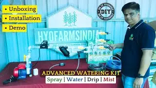 Advanced Watering Kit @hyofarmsindia #garden #wateringplants #gardeningtips