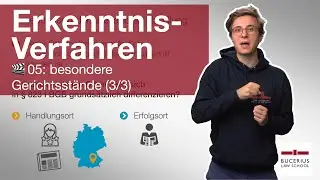 🟥 Besondere Gerichtsst&auml;nde (3/3)  | 🎬 05 | ZPO-Erkenntnisverfahren