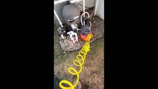 Pool closing using a compressor.. I know the audio isn’t good !!!!!