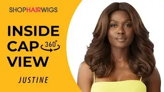 Outre The Daily Wig Synthetic Hair Lace Part Wig - JUSTINE ❤ SHOPHAIRWIGS.COM