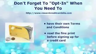Top Credit Cards - 5 Credit Card Reward Tips to Remember