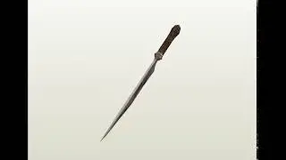 VorpalBlade(nolines) Pepakura Model