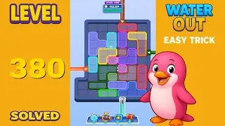 Water Out Puzzle Level 380 &ndash; Easy Solutions