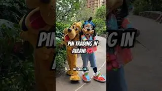 Disney Pin Trading in Aulani 🌺🌊 #aulani #pintrading #disneypintrading #disney