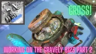 Working on the Gravely 8123 part 2 (filthy carburetor & head bolt extraction)