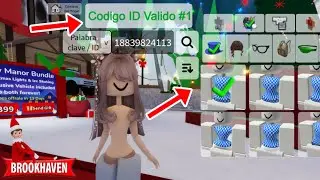 COMO PONER CINTURA *YA* en BROOKHAVEN 🏡 RP UPDATE ACTUALIZACI&Oacute;N OUTFITS NAVIDAD CODES CODIGOS ID