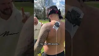 Его натерли воском футбольным мячом&hellip;😂 #шорты