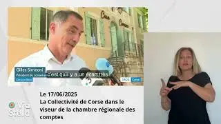 17.06.2025 La Collectivit&eacute; de Corse dans le viseur de la Chambre r&eacute;gionale des comptes