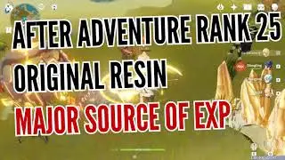 FASTEST WAY TO LEVEL UP ADVENTURE RANK  GENSHIN IMPACT GUIDE R