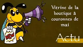 Eso Actu - Semaine 18 : Vitrine de la boutique à couronnes de mai