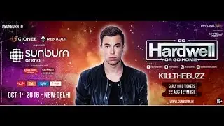Hardwell Delhi  2016 Enterance -  Jawaharlal Nehru Stadium - Sunburn Arena