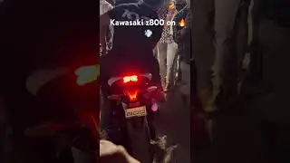 IBW Kawasaki z800 Exhaust Sound Too Loud 🔥💨 #2025 #ibw #z800 #kawasaki #superbike #moto