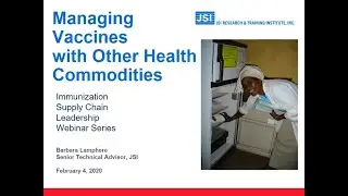 Managing Vaccines with Other Health Commodities