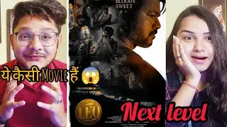 Leo bloody sweet promo। reaction on Leo Bloody sweet by@TheSharmasreaction#thalapathyvijay