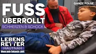 Schulweg wird zum Albtraum: Auto rollt über den Fuß eines 8-Jährigen | Lebensretter hautnah