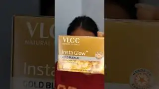 VLCC insta glow Gold bleach ghr par kare ||shadiyon me ese kre gold bleach||#vlccfacialkit #trending