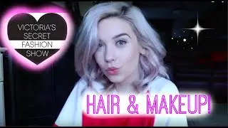 Прическа и макияж для показа мод Victoria's Secret! ♡ Вдохновлено!