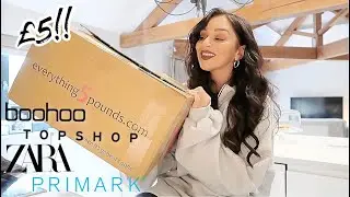 EVERYTHING 5 POUNDS HAUL || TOPSHOP, ZARA & MORE FOR &pound;5?!!
