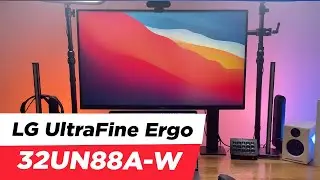 LG UltraFine Ergo 32UN88A-W 4K HDR IPS Monitör İNCELEME ve 32UN880-B ile Farkı
