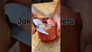 Эффектный способ очистки граната 🍬